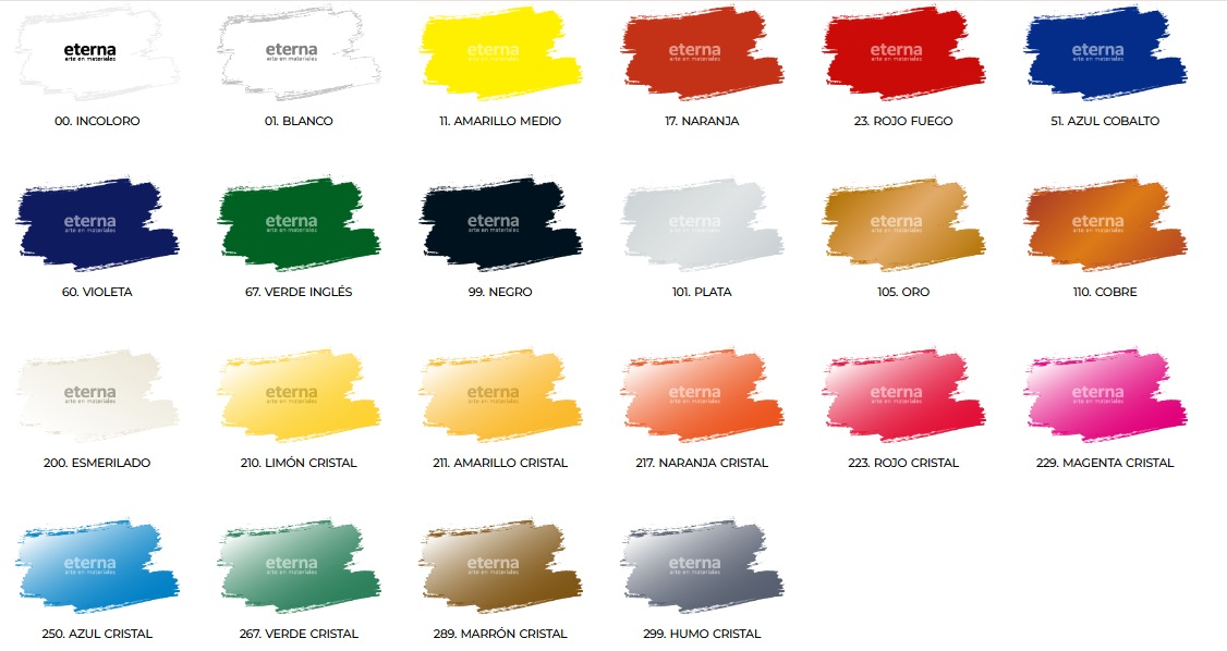 colores vitral